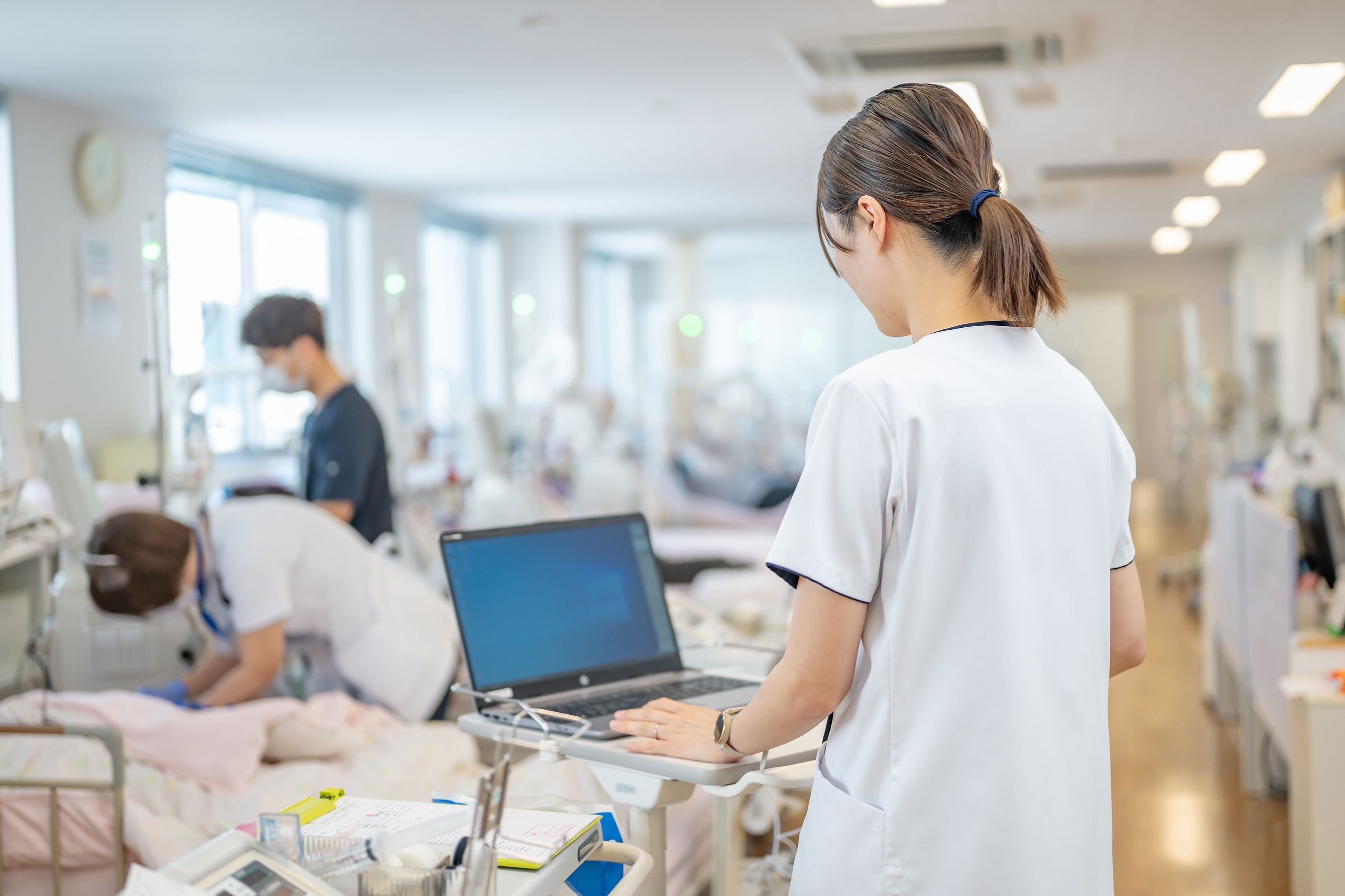 透析室での看護師によるケア