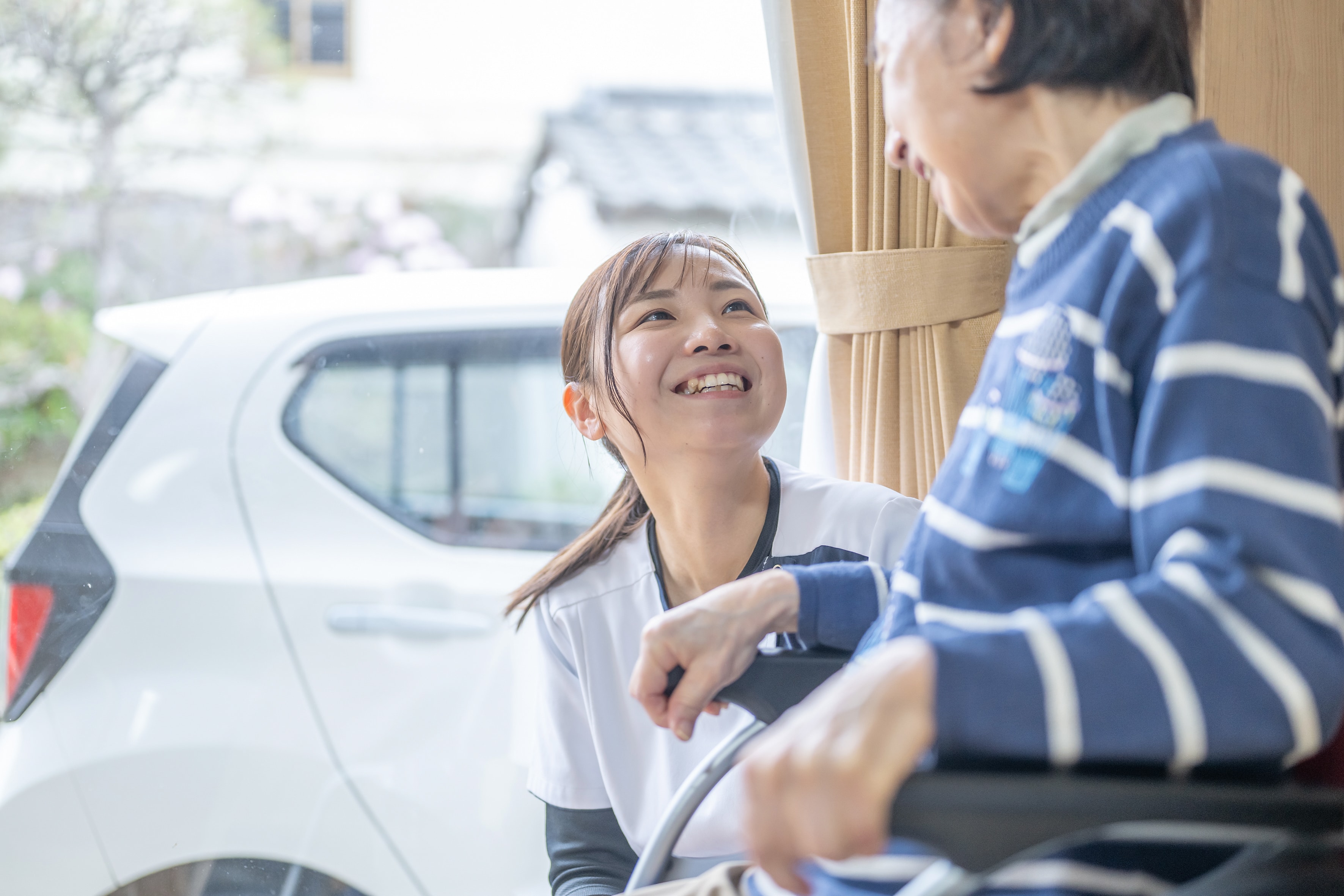 訪問看護師と利用者様